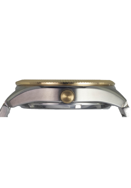 RIZAL 40MM AUTOMATIC TWO-TONE GOLD WATCH (WHITE DIAL)