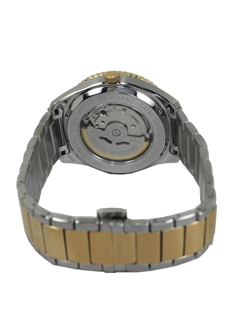 サルバドール 40MM ワールドタイマー オートマチック ツートン ドレスウォッチ (ブラック ダイヤル)