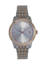 Load image into Gallery viewer, RIVERA 29MM QUARTZ TWO-TONE ROSE GOLD WATCH (SILVER DIAL)
