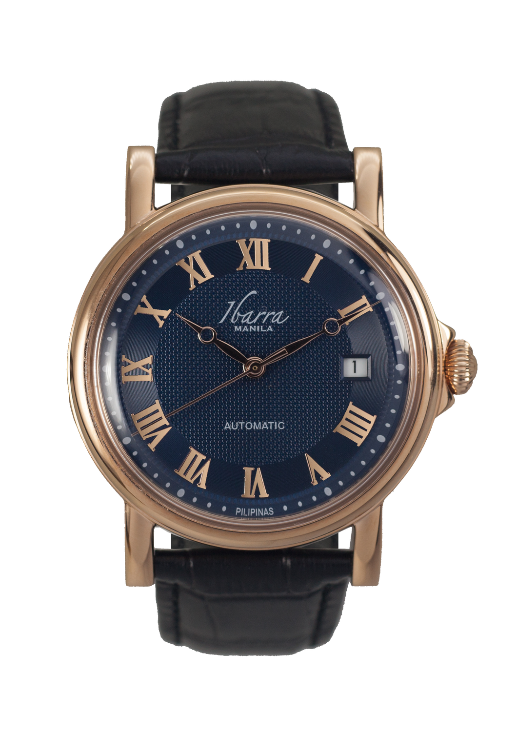 MARIANO (ROSE GOLD) 38MM AUTOMATIC DRESS WATCH